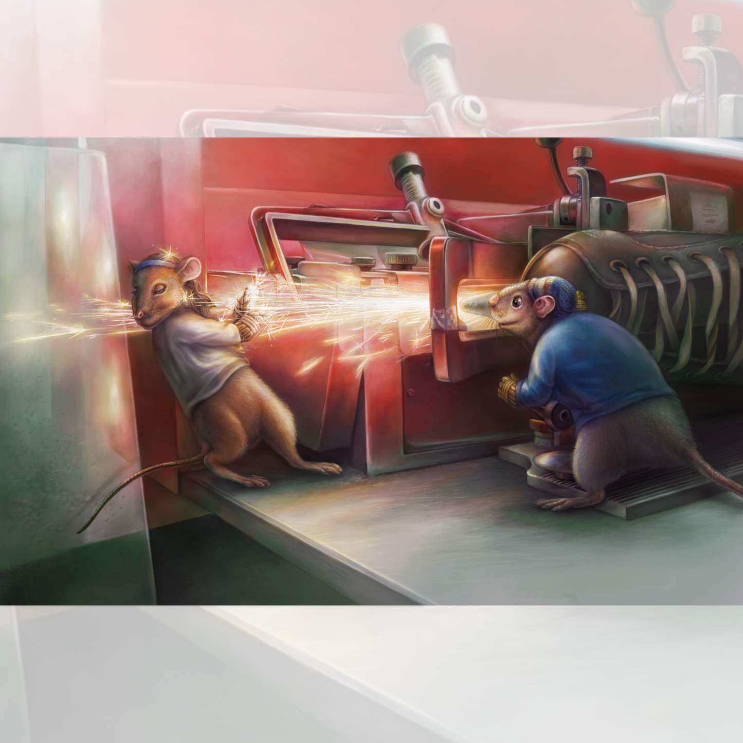 Twig and Biscuit Learn to Skate