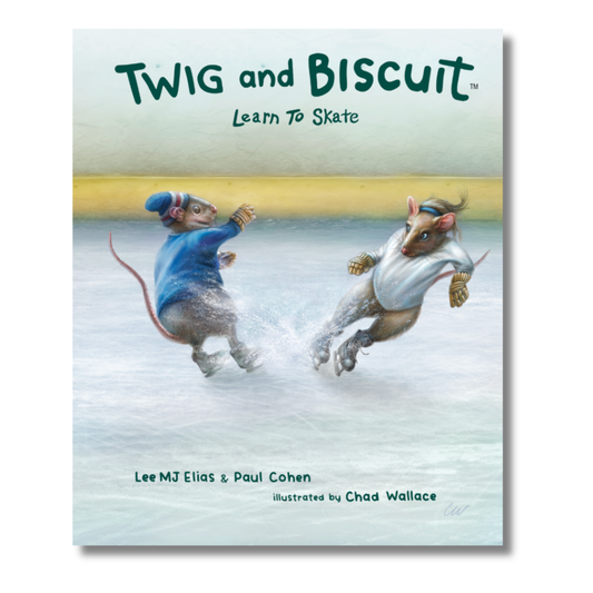 Twig and Biscuit Learn to Skate